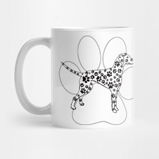 Fun Dalmatian - White Mug